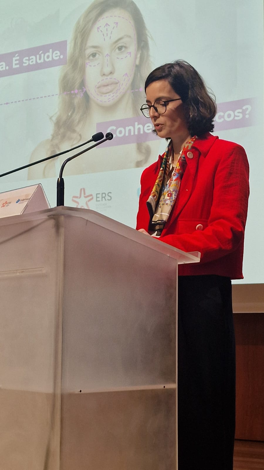 Lançamento da campanha "Não é só estética. É saúde."