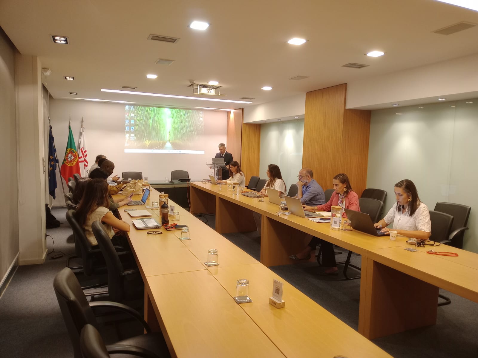 ERS recebe representantes da IGAS e da DGECS da Guiné-Bissau