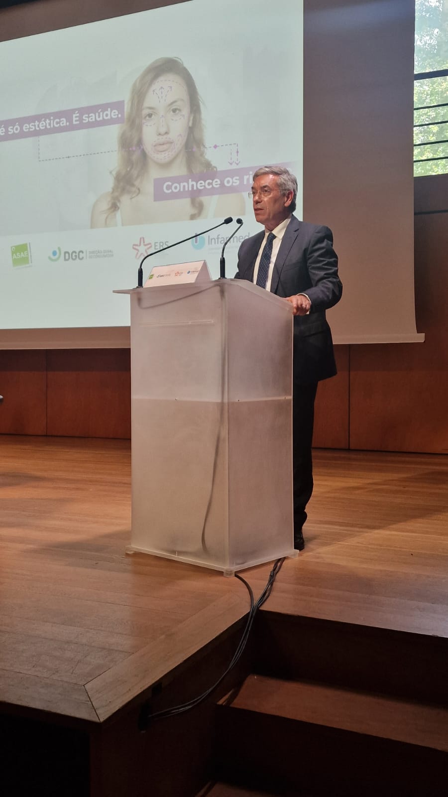 Lançamento da campanha "Não é só estética. É saúde."