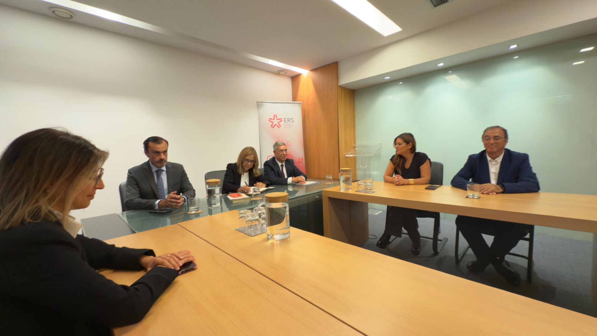 ERS recebe visita da Ministra da Saúde