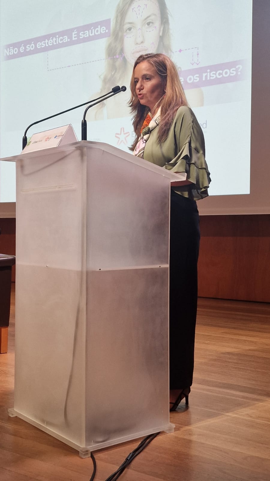 Lançamento da campanha "Não é só estética. É saúde."
