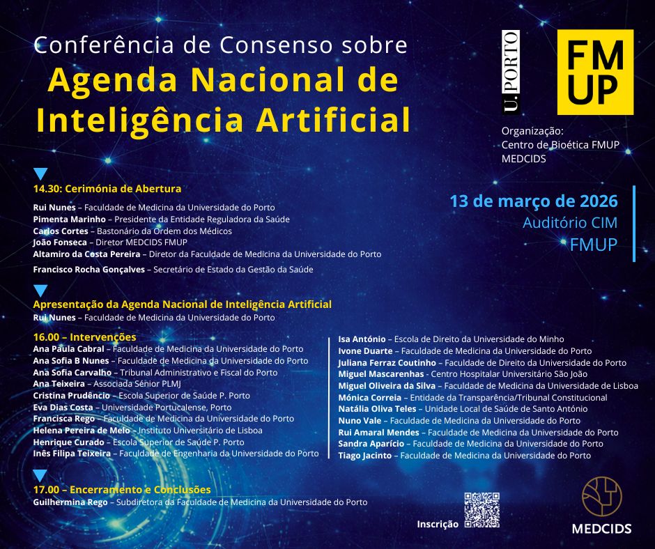 Conselho de Administração da ERS participou na Conferência de Consenso sobre a Agenda Nacional de Inteligência Artificial (ANIA)