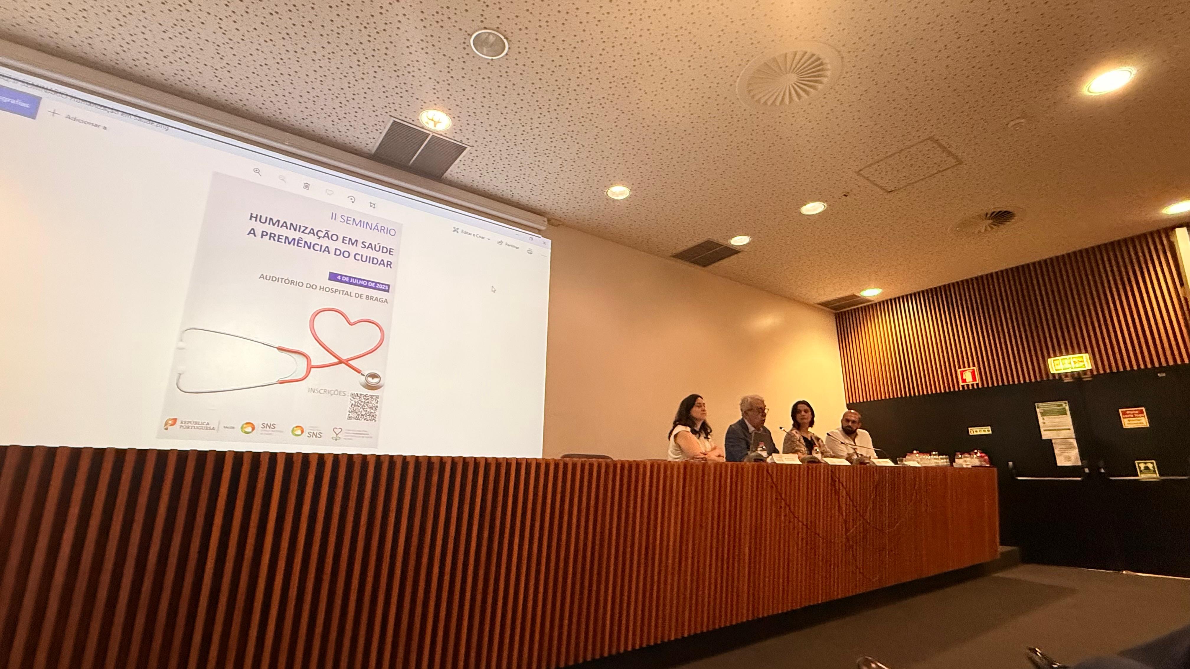 Seminário sobre Humanização dos Cuidados de Saúde conta com a presença da ERS