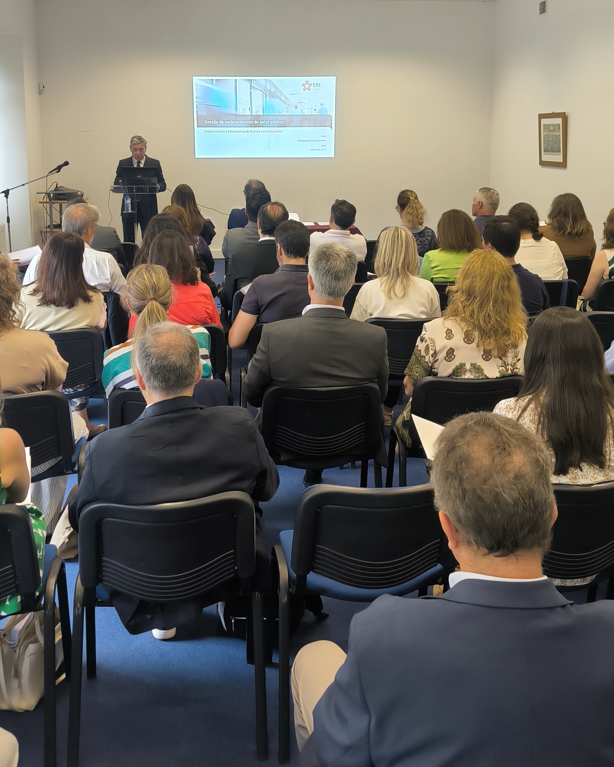 ERS reúne com prestadores públicos da região de Lisboa e Vale do Tejo, Alentejo e Algarve para esclarecer Regime Jurídico do Licenciamento